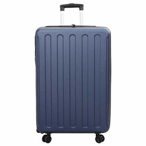 Vidaxl koffer met slot donkerblauw 50 x 30 x 76 cm abs kunststof