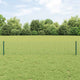 Vidaxl afrasteringspaal 5 pcs groen 80 cm staal