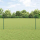 Vidaxl afrasteringspaal 11 pcs groen 100 cm staal