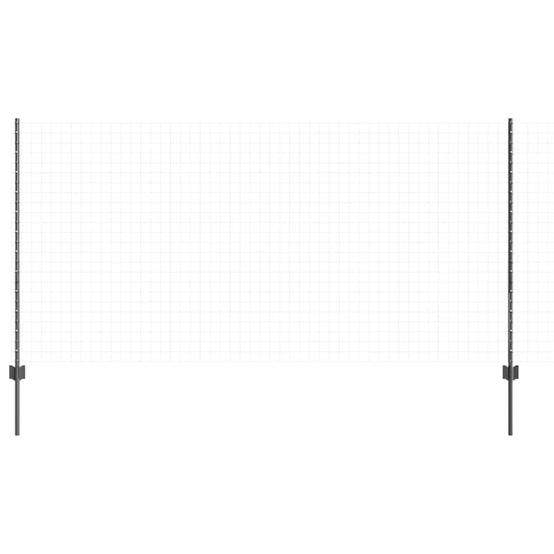 Afbeelding laden in galerijviewer, Vidaxl afrasteringspaal 5 pcs grijs 120 cm staal
