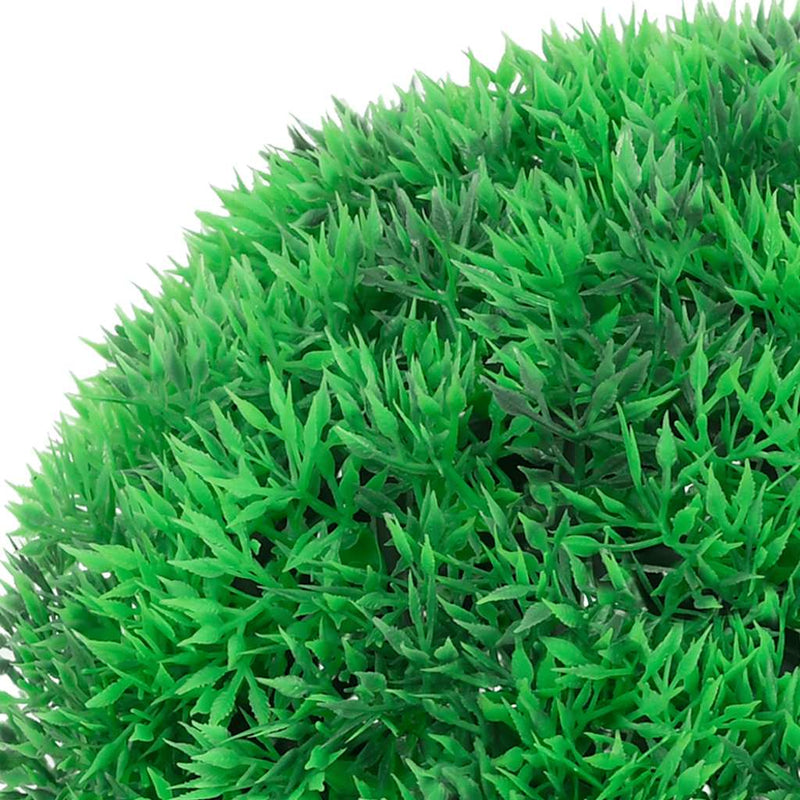 Afbeelding laden in galerijviewer, Vidaxl kunstbuxusballen met led-verlichting 2 st 22 cm groen
