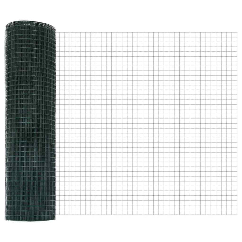 Afbeelding laden in galerijviewer, Vidaxl gelast gaashek 10000 x 40 cm groen

