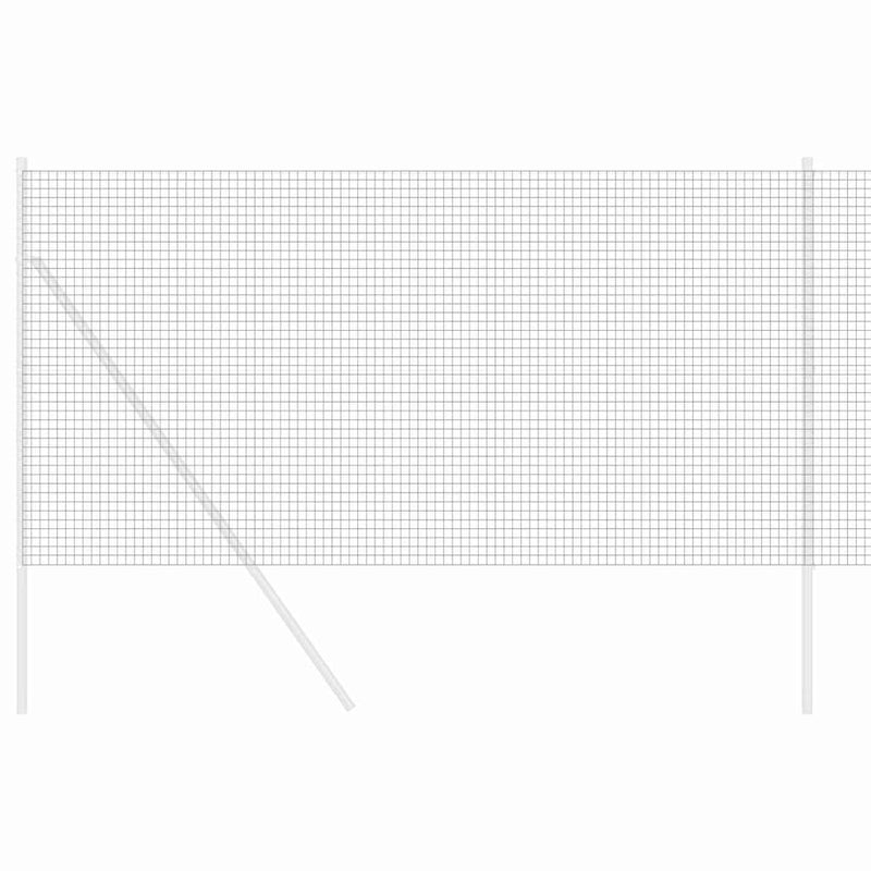 Afbeelding laden in galerijviewer, Vidaxl gelaste draadhek grijs 1.4 x 10 m
