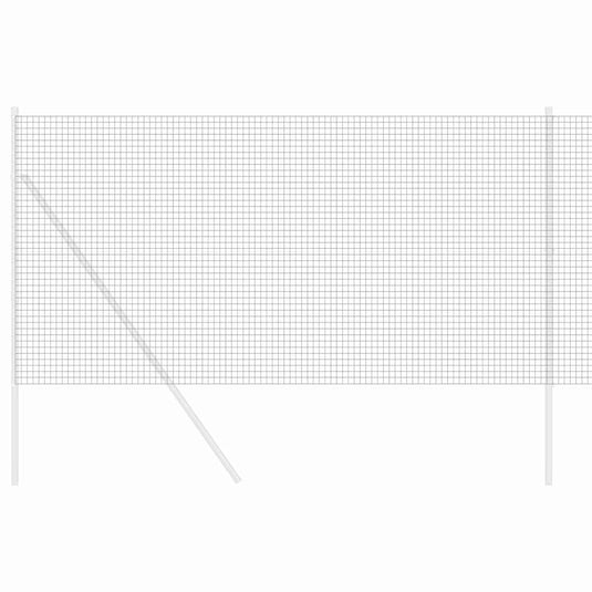 Vidaxl gelaste draadhek grijs 1.4 x 10 m