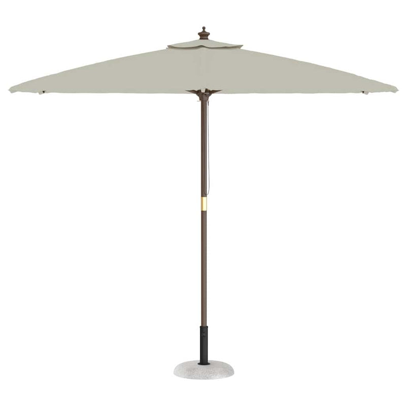 Afbeelding laden in galerijviewer, Vidaxl parasolvoet lichtgrijs ø 45 x 33 cm betonkleurig

