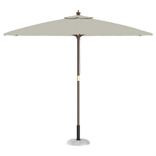 Vidaxl parasolvoet lichtgrijs ø 45 x 33 cm betonkleurig