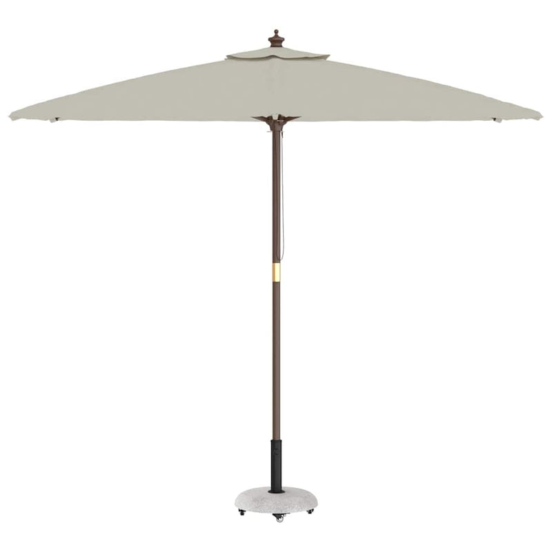 Afbeelding laden in galerijviewer, Vidaxl parasolvoet lichtgrijs ø 45 x 40 cm betonkleurig
