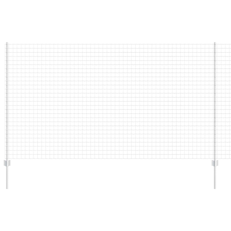 Afbeelding laden in galerijviewer, Vidaxl euro-hek met palen 10 x 1,4 m gegalvaniseerd staal mesh
