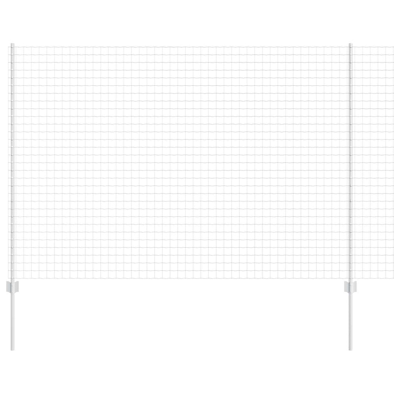 Afbeelding laden in galerijviewer, Vidaxl euro-hek met palen 10 x 1,6 m gegalvaniseerd staal mesh
