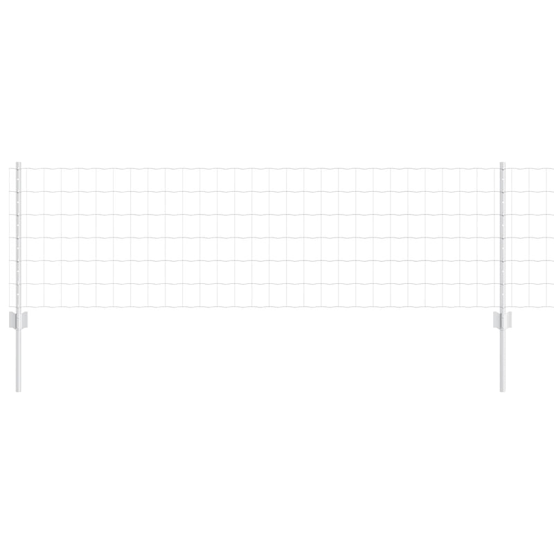 Afbeelding laden in galerijviewer, Vidaxl euro-hek met palen 25 x 0,6 m gegalvaniseerd staal mesh
