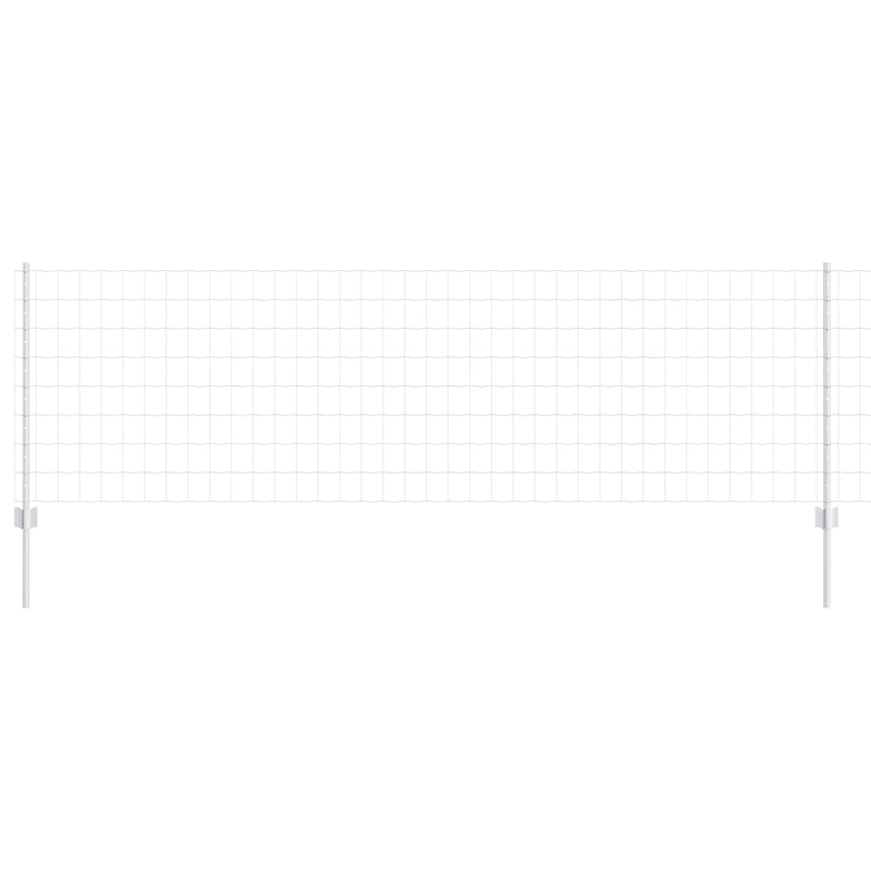 Afbeelding laden in galerijviewer, Vidaxl euro-hek met palen 25 x 0,8 m gegalvaniseerd staal mesh
