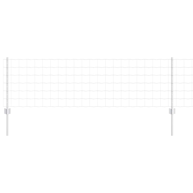 Afbeelding laden in galerijviewer, Vidaxl euro-hek met palen 25 x 0,6 m gegalvaniseerd staal mesh
