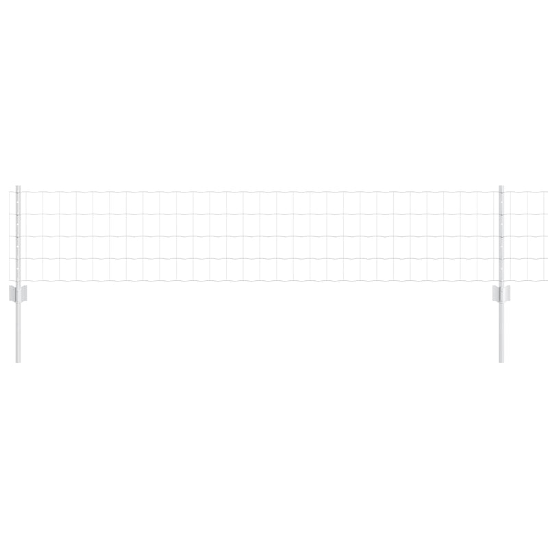 Afbeelding laden in galerijviewer, Vidaxl euro-hek met palen 50 x 0,4 m gegalvaniseerd staal mesh
