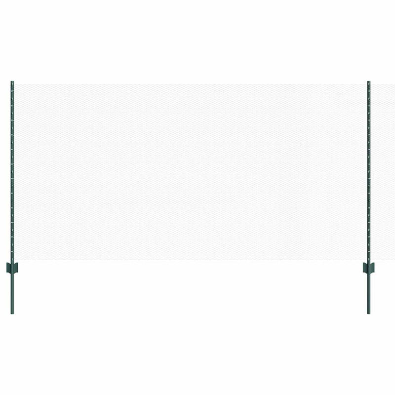 Afbeelding laden in galerijviewer, Vidaxl zeshoekig gaasgek met palen 25 x 1,2 m pvc-coated staal groen
