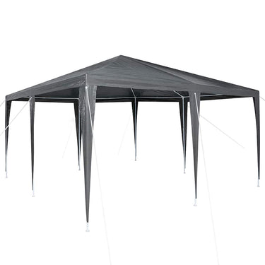 Vidaxl partytent antraciet 400 x 400 x 266 cm polyethyleen en staal