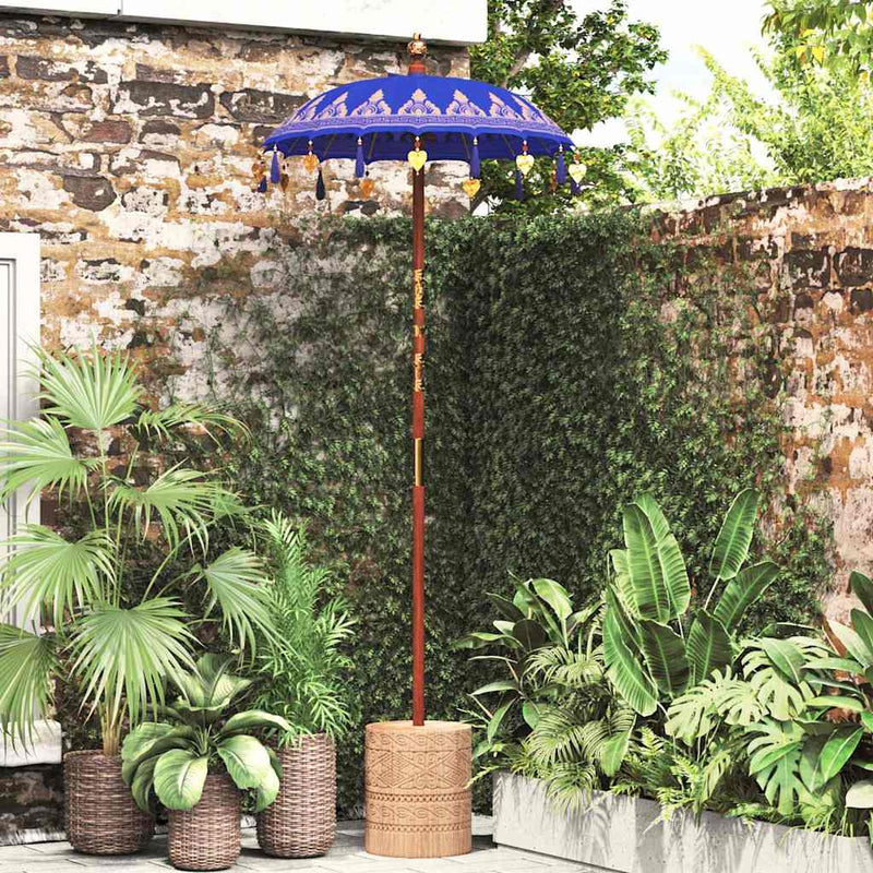 Afbeelding laden in galerijviewer, Vidaxl balinese parasol 125 x 125 x 260 cm
