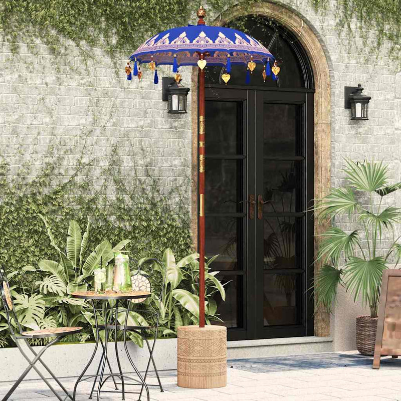 Afbeelding laden in galerijviewer, Vidaxl balinese parasol 125 x 125 x 260 cm
