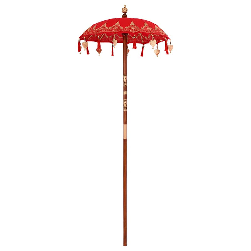Afbeelding laden in galerijviewer, Vidaxl balinese parasol 125 x 125 x 260 cm
