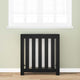 Vidaxl radiatorafdekking zwart eiken 78 x 20 x 82 cm bewerkt hout