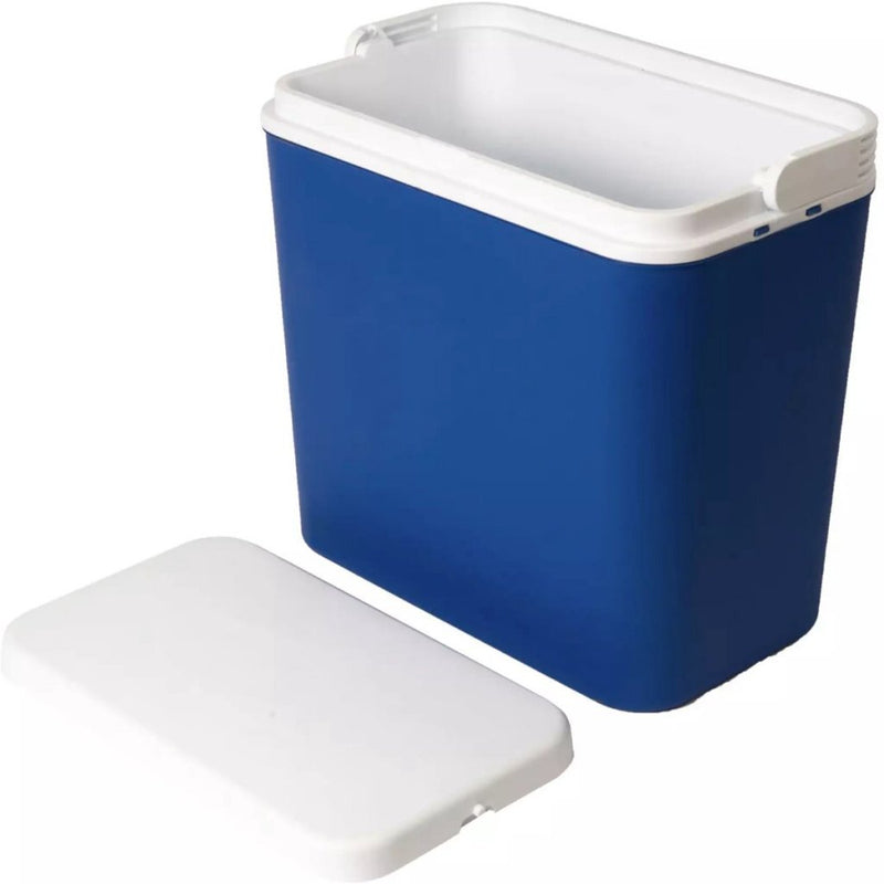 Afbeelding laden in galerijviewer, Benson koelbox 24l blauw wit
