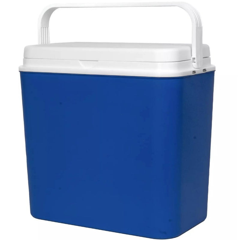Afbeelding laden in galerijviewer, Benson koelbox 24l blauw wit
