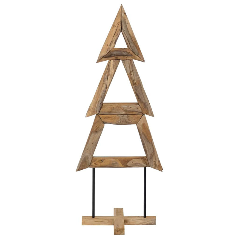 Afbeelding laden in galerijviewer, Vidaxl kerstboom bruin 149,5 cm massief teakhout
