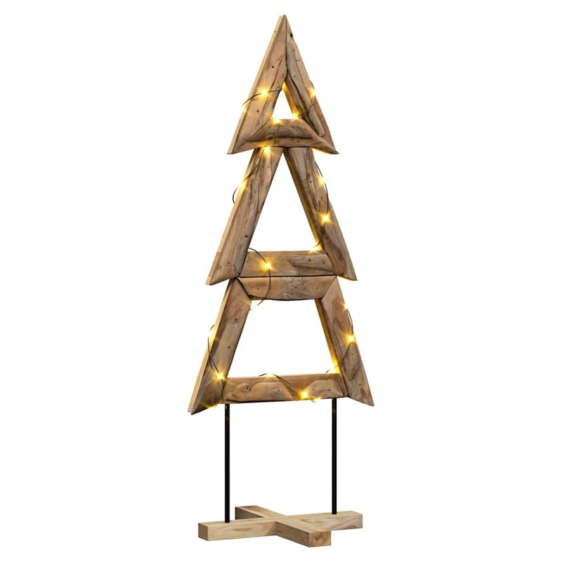 Afbeelding laden in galerijviewer, Vidaxl kerstboom bruin 149,5 cm massief teakhout

