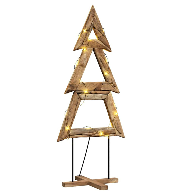 Afbeelding laden in galerijviewer, Vidaxl kerstboom bruin 181 cm massief teakhout
