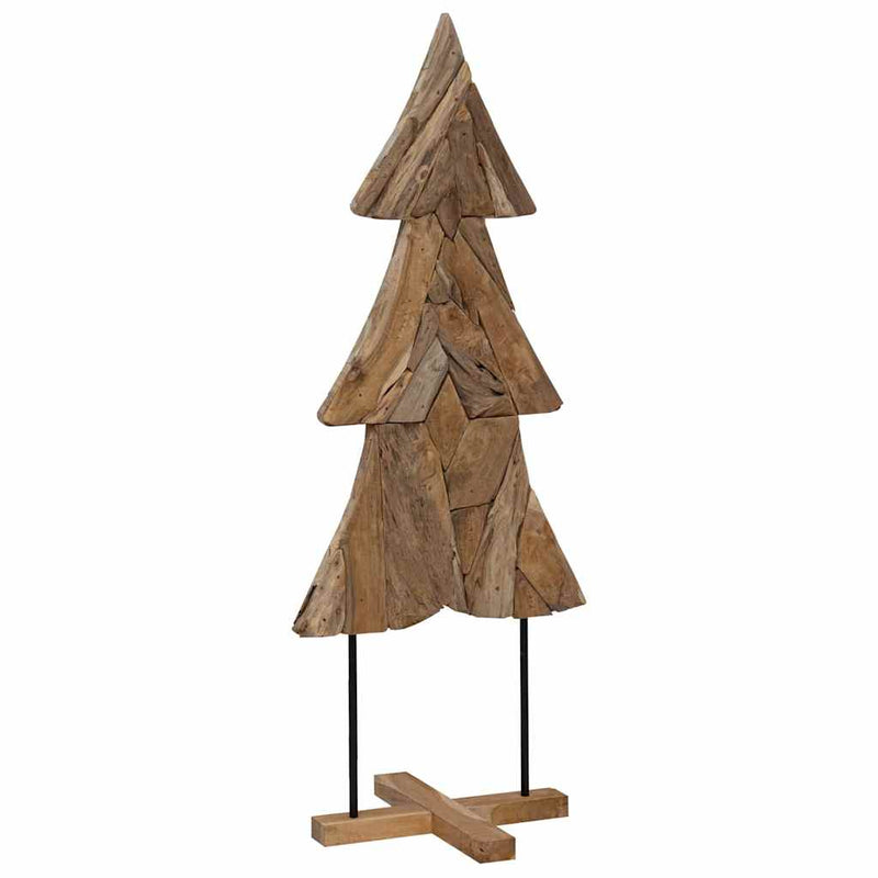 Afbeelding laden in galerijviewer, Vidaxl kerstboom bruin 151 cm massief teakhout
