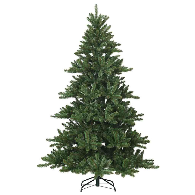 Afbeelding laden in galerijviewer, Vidaxl kunstmatige inklapbare kerstboom groen 180 cm pvc, staal

