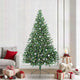 Vidaxl kunstmatig voorverlicht kerstboom met 300 led groen 240 cm pvc
