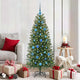 Vidaxl kunstkerstboom met 150 led met standaard groen 150 cm pe en pvc