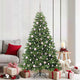 Vidaxl kunstkerstboom met 300 led met standaard groen 180 cm pe en pvc
