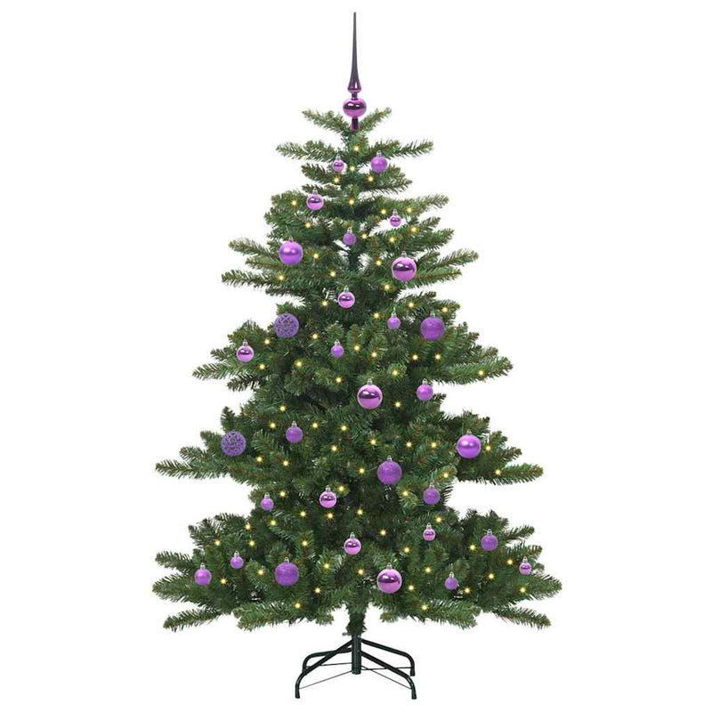 Afbeelding laden in galerijviewer, Vidaxl kunstmatige inklapbare kerstboom groen 150 cm pvc
