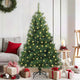 Vidaxl kunstkerstboom met 150 led met standaard groen 150 cm pe en pvc
