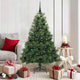Vidaxl kunstkerstboom met 150 led met standaard groen 150 cm pe en pvc
