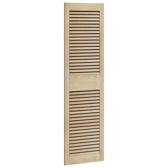 Vidaxl kastdeur naturel 140,5 x 2,1 x 39,5 cm massief grenenhout