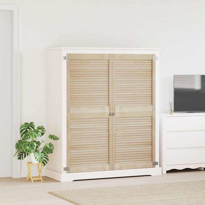 Afbeelding laden in galerijviewer, Vidaxl kastdeur 2 pcs naturel 140,5 x 2,1 x 59,5 cm massief grenenhout
