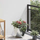 Vidaxl plantenbak zilver 30 x 30 x 30 cm gegalvaniseerd staal