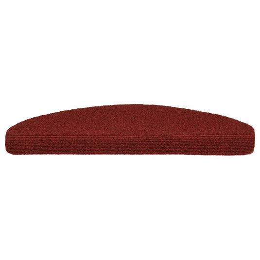 Vidaxl trapmatten zelfklevend 20 stuks 65x21x4 cm bordeaux rood