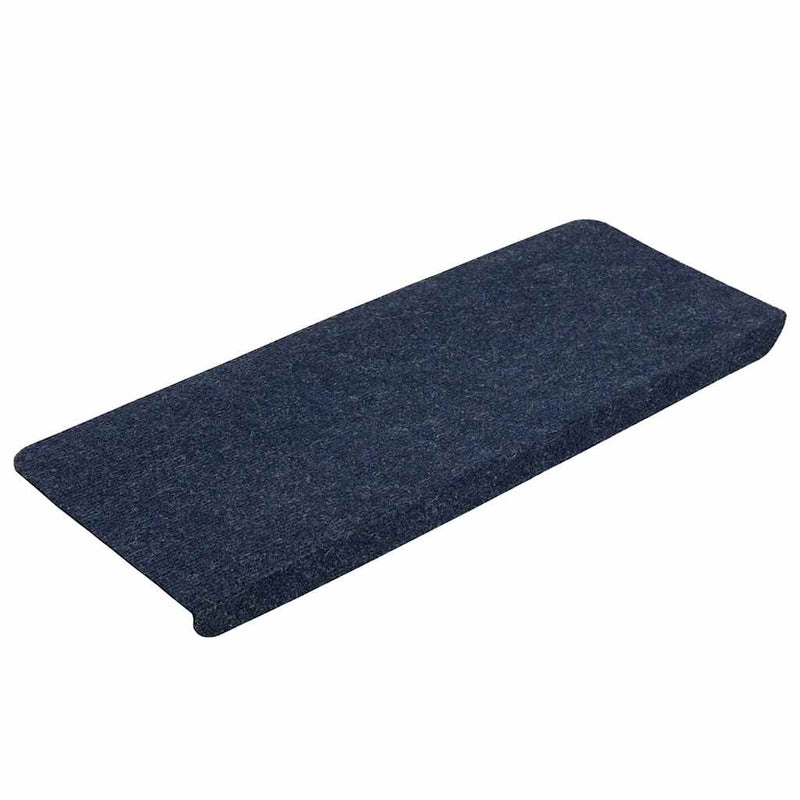 Afbeelding laden in galerijviewer, Vidaxl trapmatten zelfklevend 30 st 65x24,5x3,5 cm blauw
