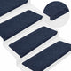 Vidaxl trapmatten zelfklevend 30 st 65x24,5x3,5 cm blauw