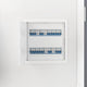 Vidaxl toegangs-panelen wit 35 x 35 cm abs kunststof