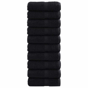 Vidaxl gastendoek solund 50 st zwart 30 x 30 cm 550 gsm