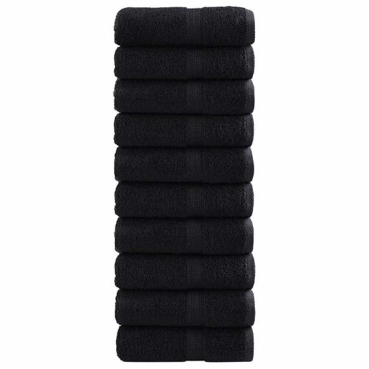 Vidaxl gastendoek solund 50 st zwart 30 x 30 cm 550 gsm