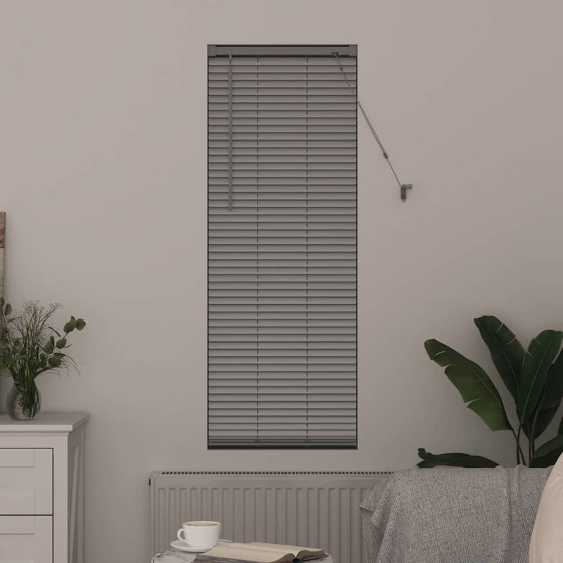 Afbeelding laden in galerijviewer, Vidaxl venetiaanse jaloezieën zilver 175 x 45 cm aluminium
