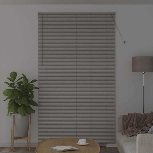 Vidaxl venetiaanse jaloezieën zilver 220 x 125 cm aluminium