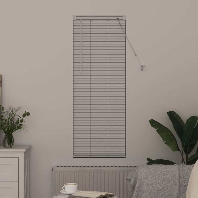 Afbeelding laden in galerijviewer, Vidaxl venetiaanse jaloezie wit 130 x 50 cm 25 mm aluminium

