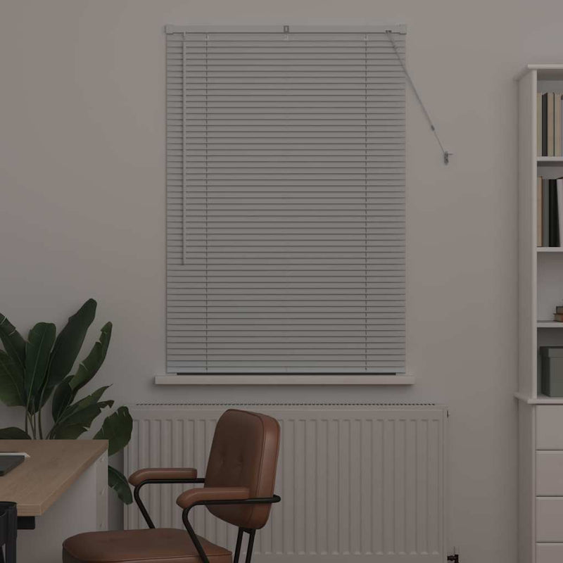 Afbeelding laden in galerijviewer, Vidaxl venetiaanse jaloezie wit 130 x 95 cm 25 mm aluminium
