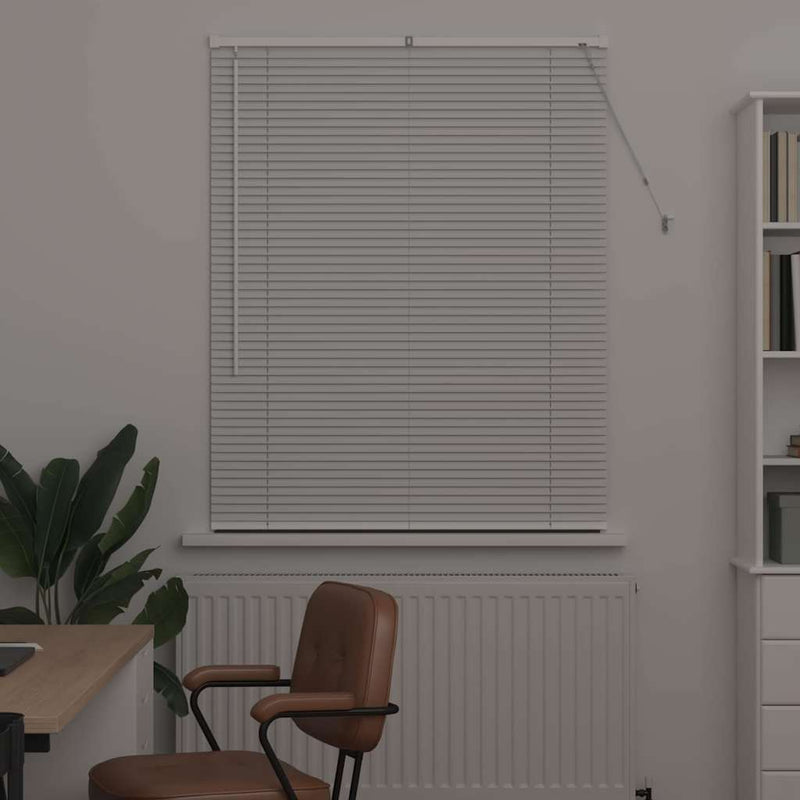 Afbeelding laden in galerijviewer, Vidaxl venetiaanse jaloezie wit 130 x 100 cm 25 mm aluminium
